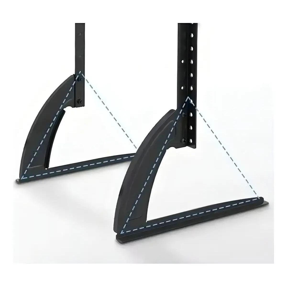 GENERICO - Base Universal para TV de 37 a 75 Pulgadas con Altura Reg