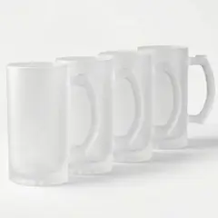 GENERICO - Pack 4 Shoperos Premium Empavonado 16 Oz para Sublimación