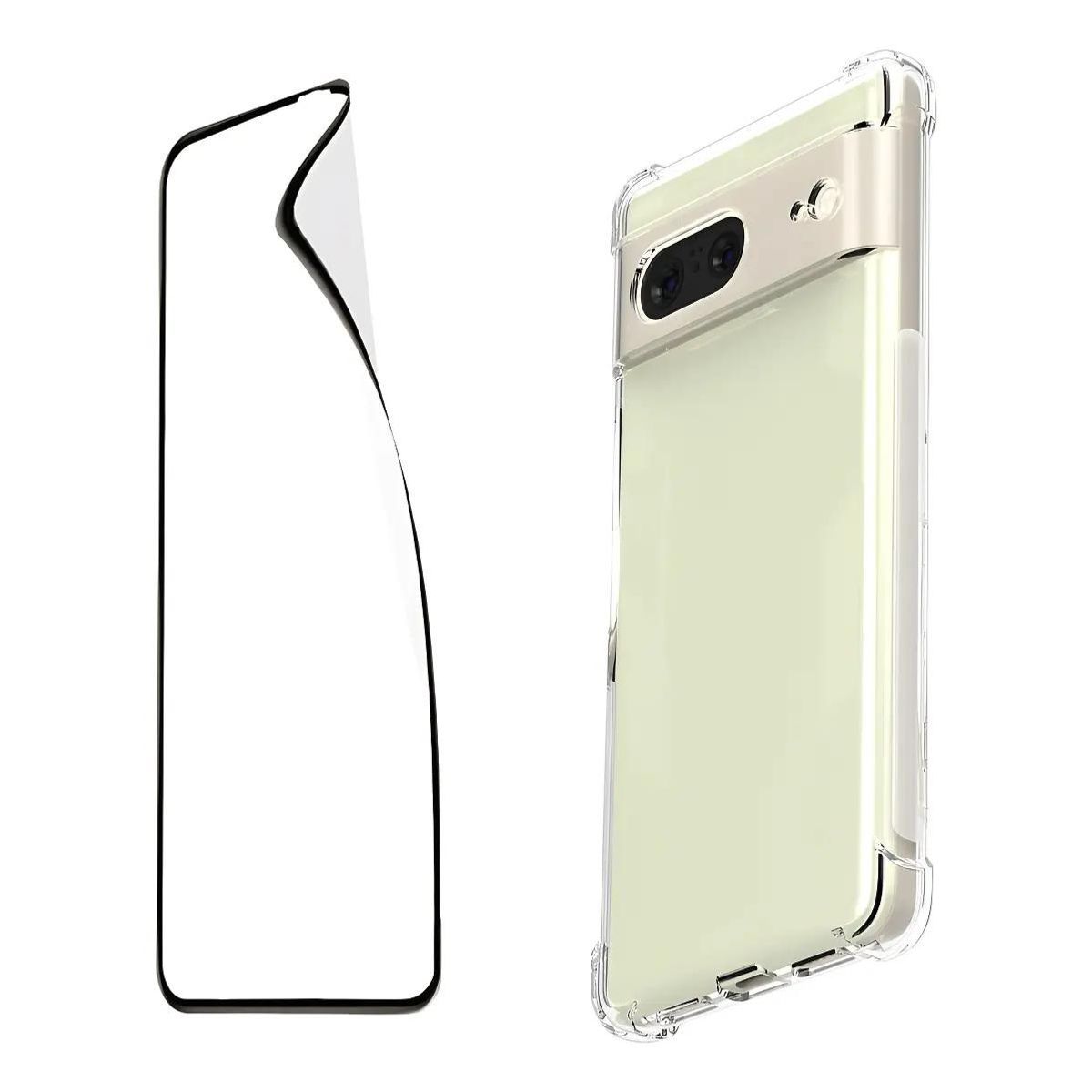 GENERICO - Carcasa Antigolpes para Google Pixel 7 con Lámina Hidroel