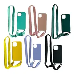 GENERICO - Carcasa Ajustable con Colgante para iPhone 14 Pro Max