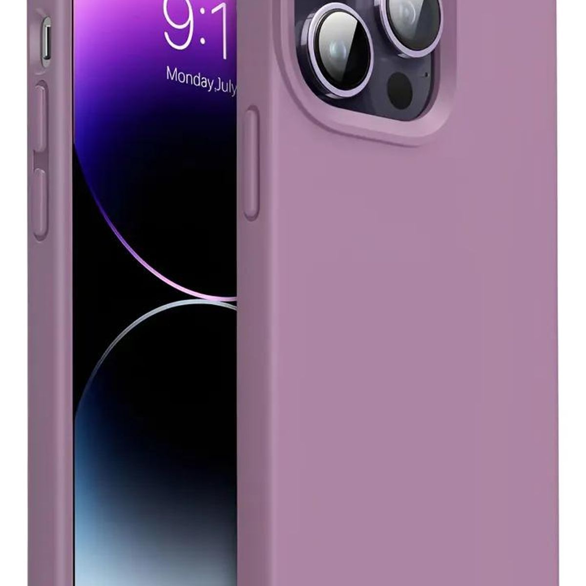 GENERICO - Carcasa de silicona para iPhone 14 Pro Max