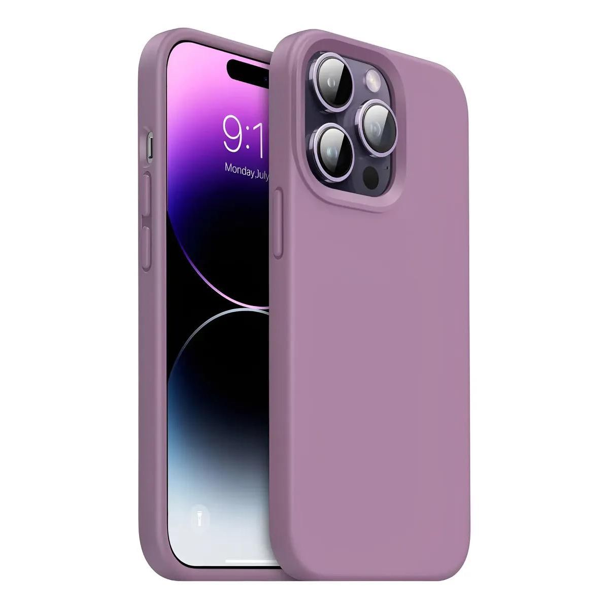 GENERICO - Carcasa de silicona para iPhone 14 Pro Max