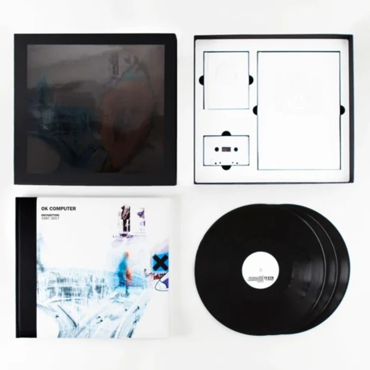 GENERICO - Radiohead - OK Computer OKNOTOK 1997 2017 (Deluxe Edition) - Vinilo Triple - Cassette - Libro