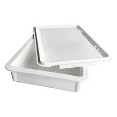 GENERICO - Caja de fermentación con tapa 45x32.5x8.5 cm