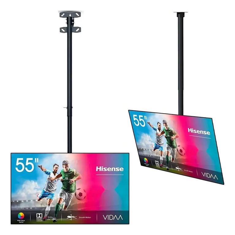 GENERICO Soporte ajustable para TV de 26 a 55 pulgadas para techo
