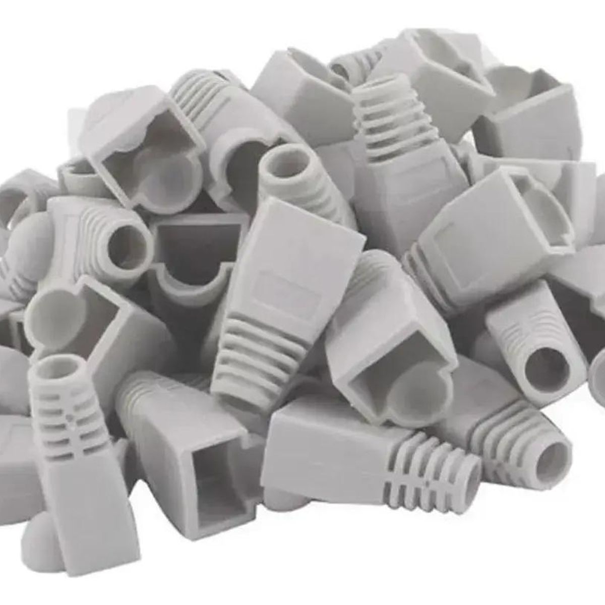 GENERICO - Funda Conector RJ45 UTP LAN Pack 500 Unidades