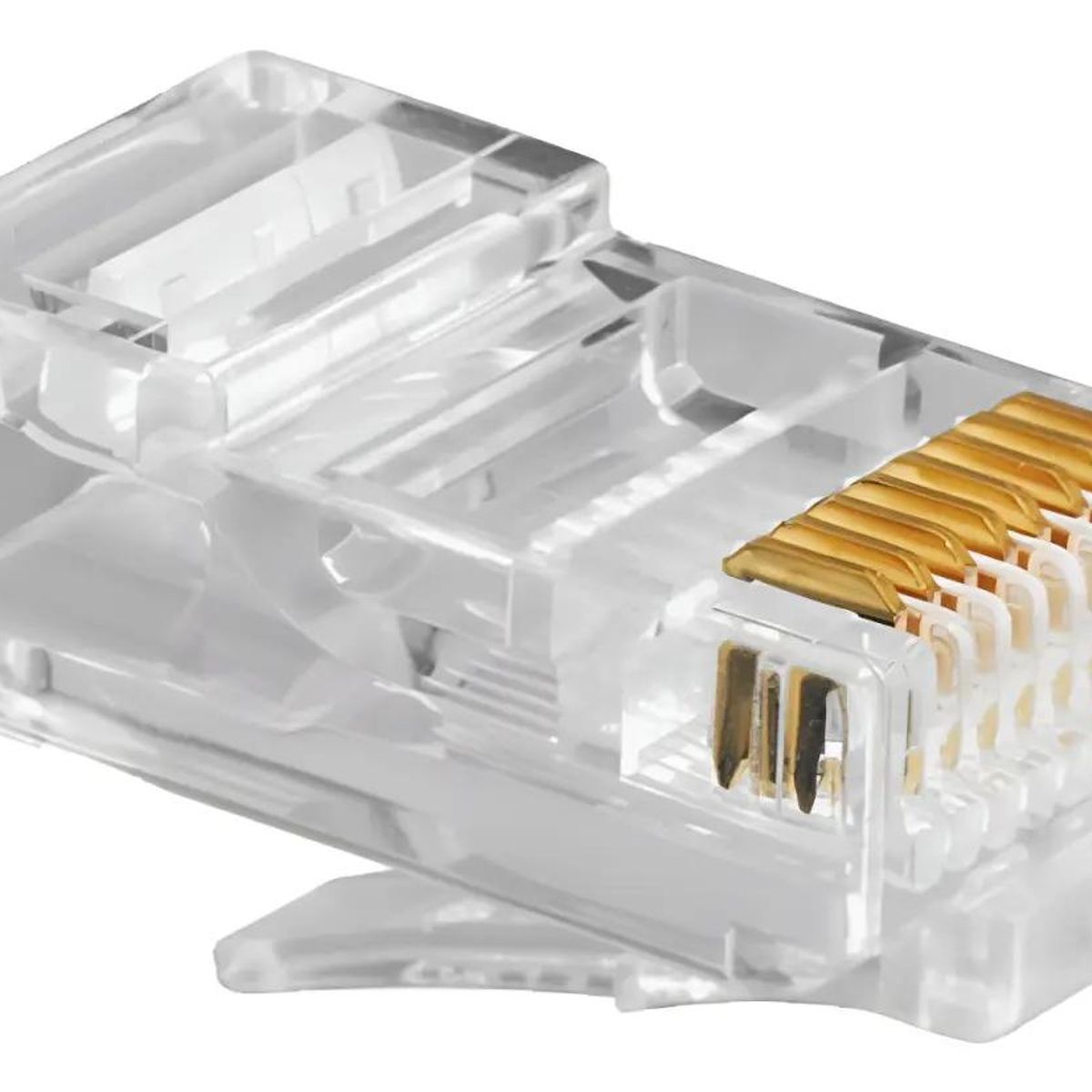 GENERICO - Conector RJ45 Cat6 paquete 100 unidades