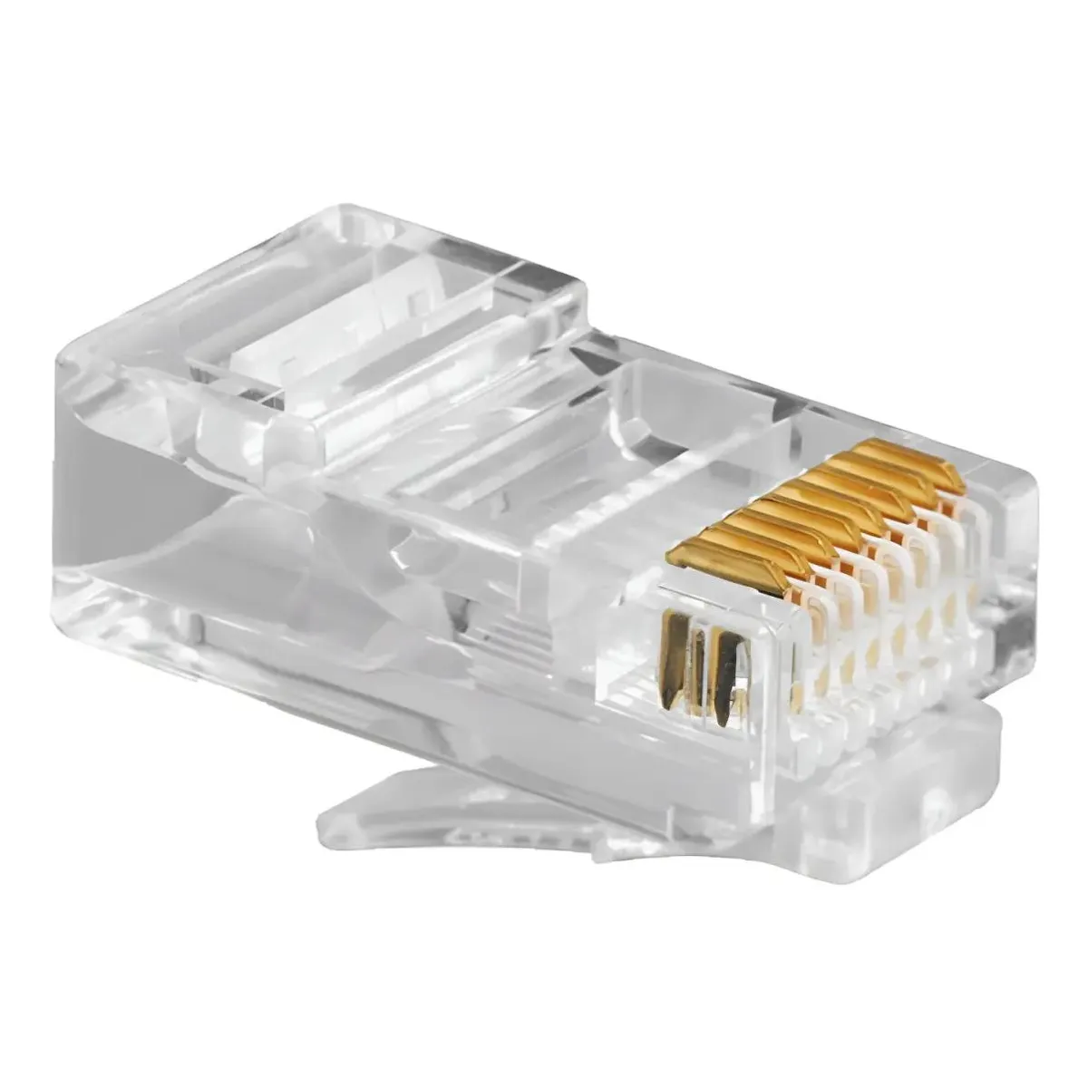 GENERICO - Conector RJ45 Cat6 paquete 100 unidades