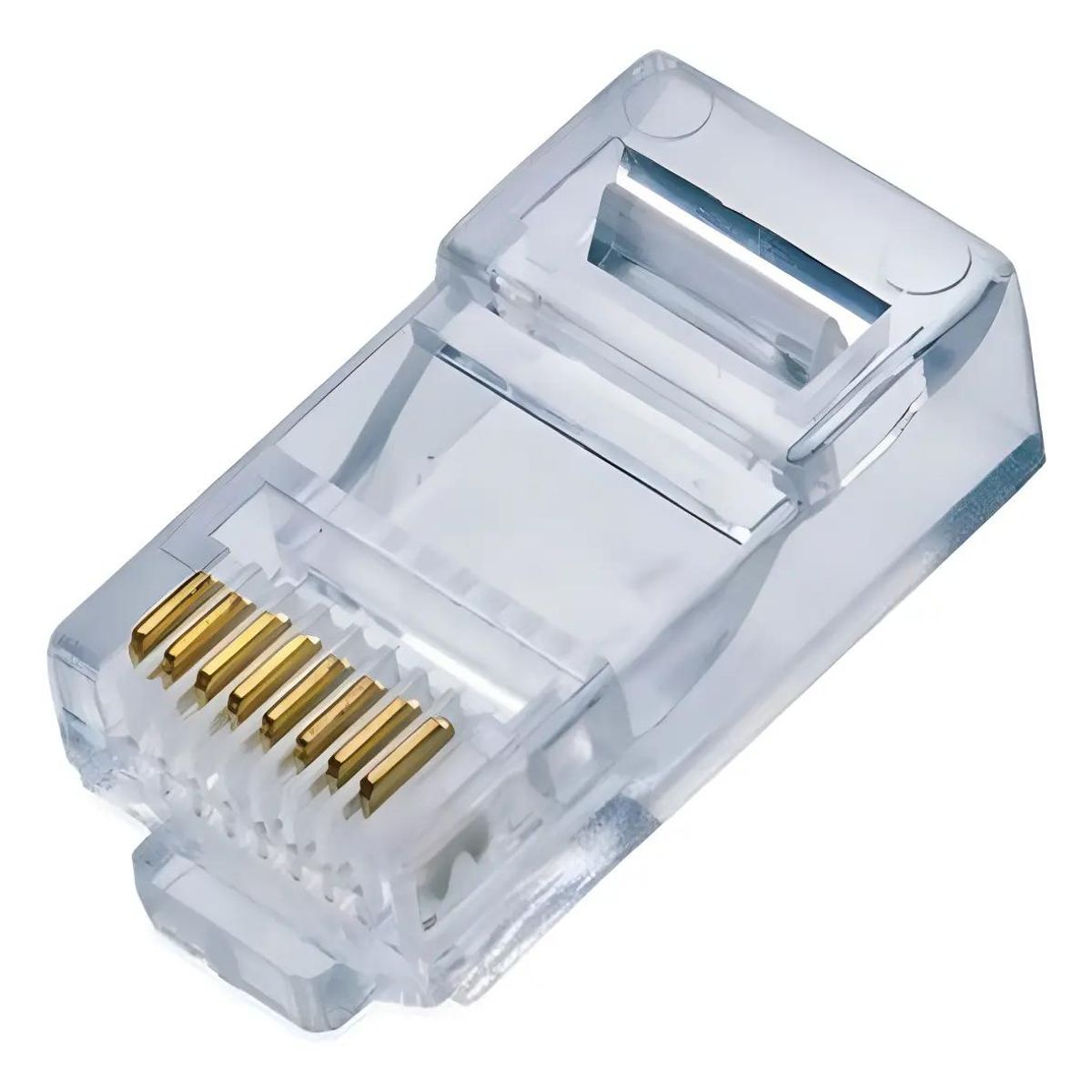 GENERICO - Conector RJ45 Cat6 paquete 100 unidades