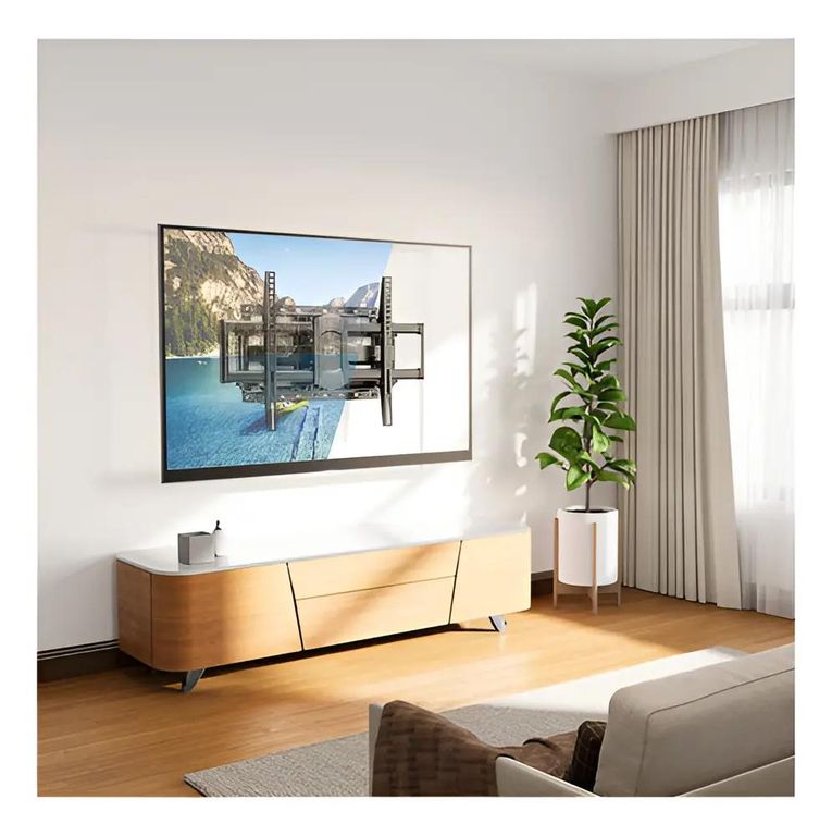 GENERICO Soporte de TV doble brazo ajustable 20-65 pulgadas