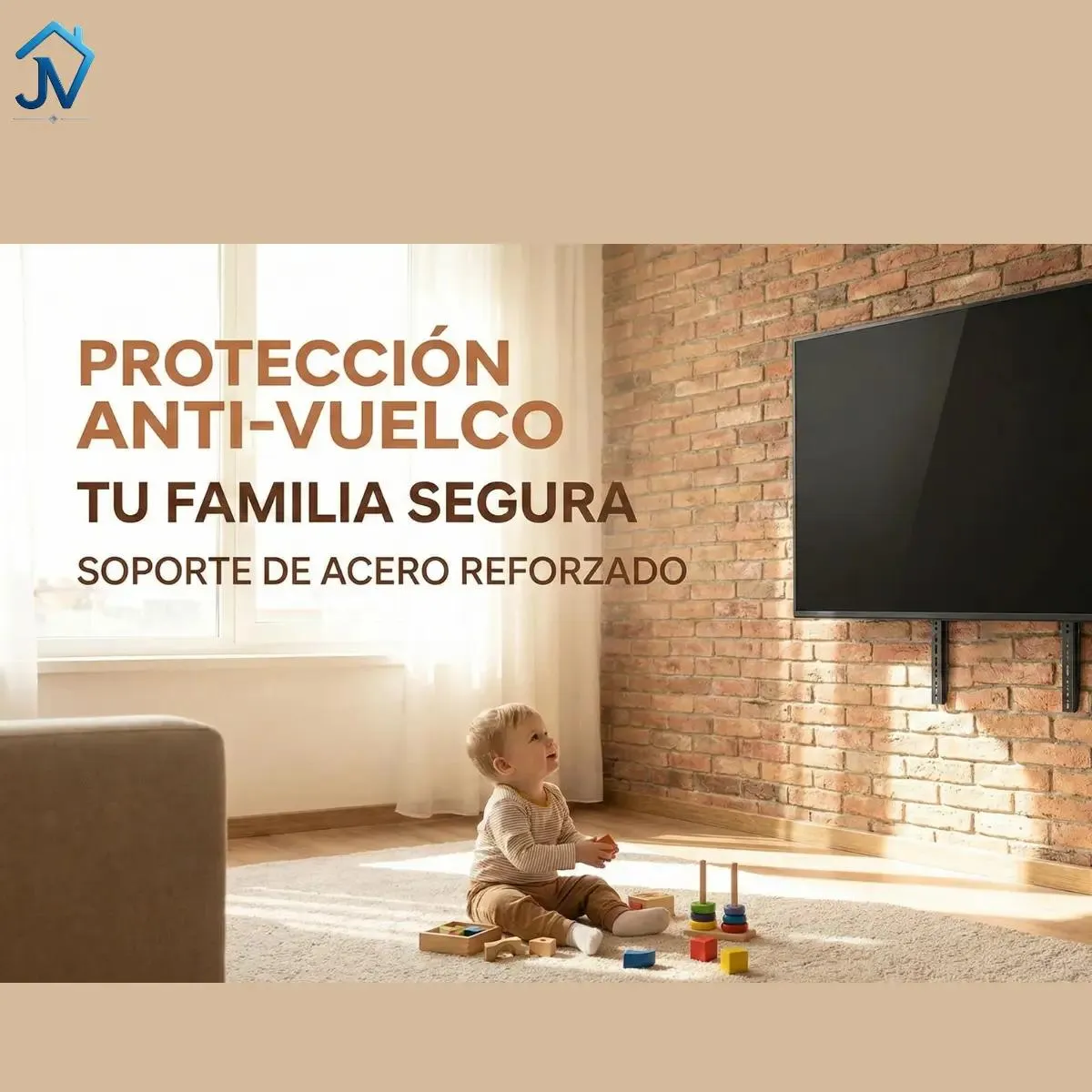 GENERICO - Soporte para TV de 23 a 65 pulgadas con inclinación