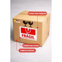 GENERICO - Papel Adhesivo Extrafuerte Brillante A4 135gr 100 Hojas