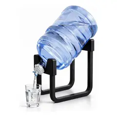 GENERICO - Porta Bidón Dispensador de Agua 20L y 10L con Base Metáld