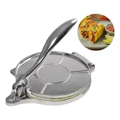 GENERICO - Prensa para tortillas de aluminio 20 cm