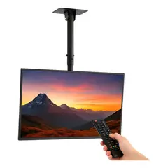 GENERICO - Soporte de techo inclinable para TV 32 a 70 pulgadas