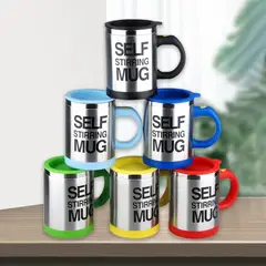 GENERICO - Taza Mezcladora Automática de Acero Inoxidable