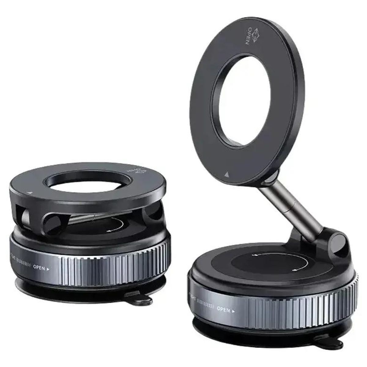 GENERICO - Soporte Magnético Para Celular Con Ventosa Giratorio 360°