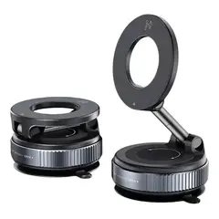 GENERICO - Soporte Magnético Para Celular Con Ventosa Giratorio 360°