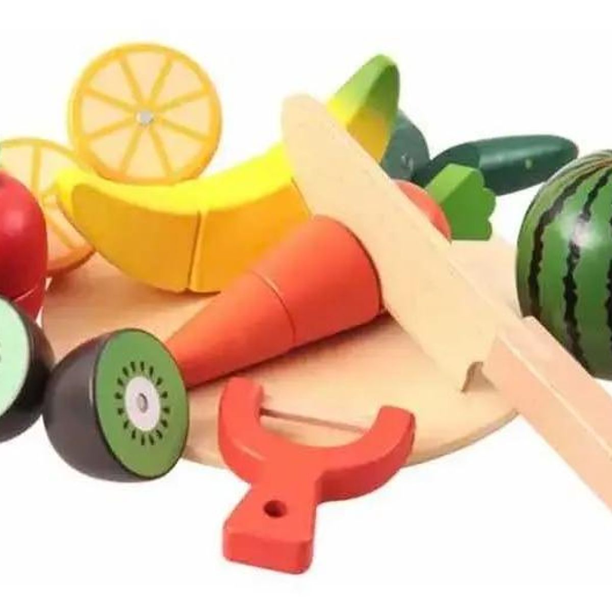 GENERICO - Corta Frutas y Vegetales para Niños Estimulación Motric