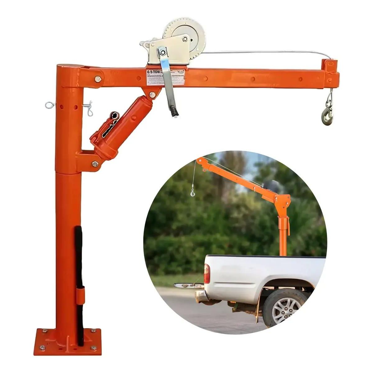 GENERICO - Tecle Pluma para Camioneta Pick Up 500 kg