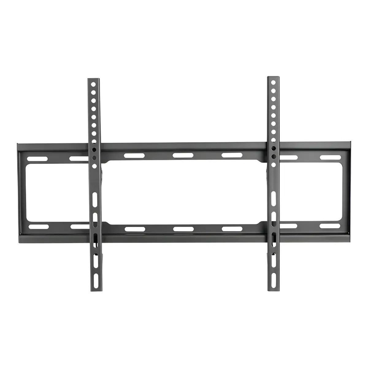 GENERICO - Soporte Fijo Pared para TV 37 a 80 Pulgadas Negro