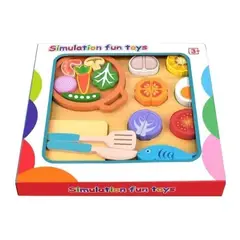 GENERICO - Cocina de madera magnética didáctica para niños