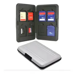 GENERICO - Estuche para tarjetas de memoria SD y CF