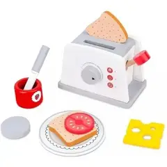 GENERICO - Tostador de Pan de Madera para Niños Educativo
