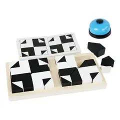 GENERICO - Puzzle Rompecabezas de Madera Bloques de Construcción