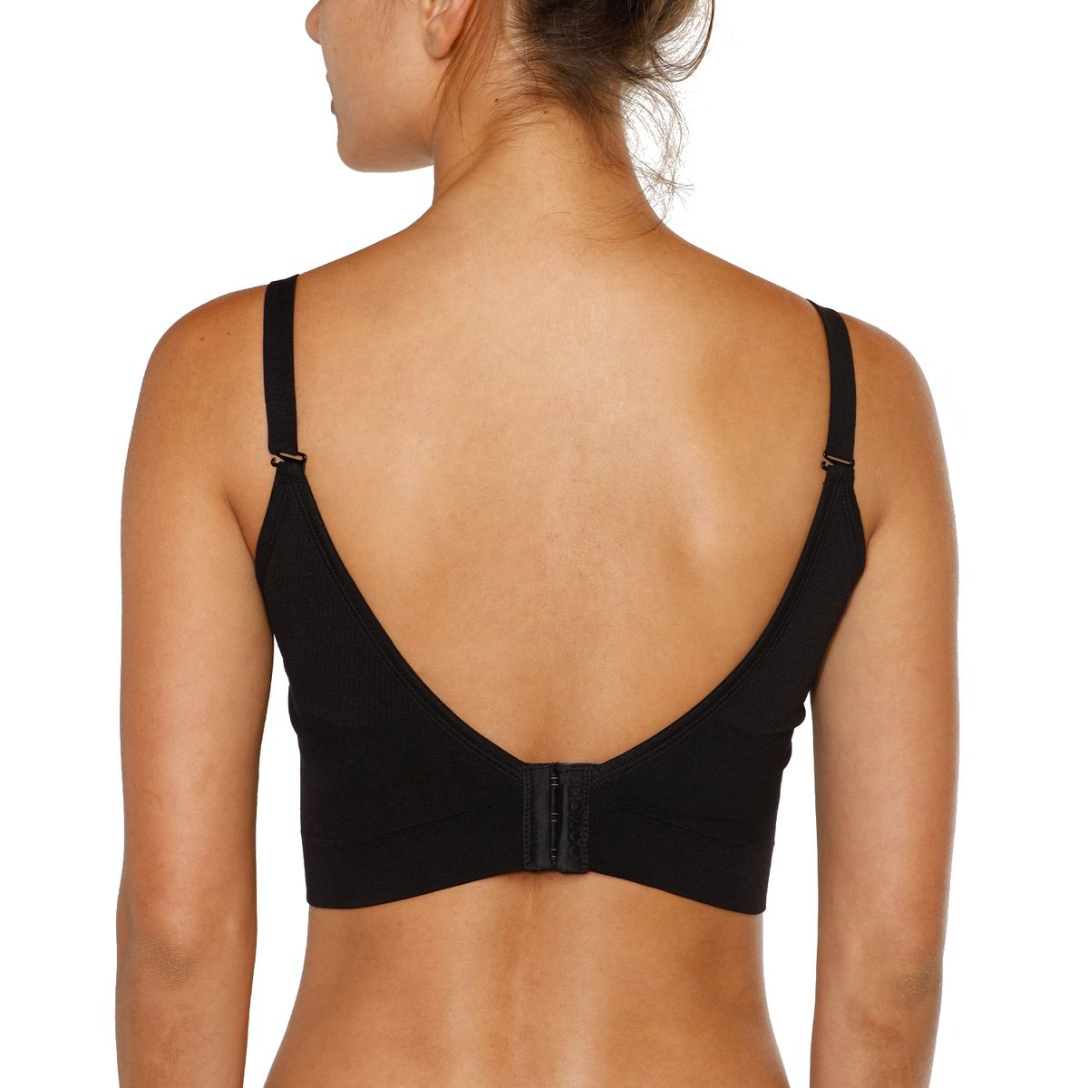BAZIANI - Sostén Bustier Seamless Baziani Beige Negro y Blanco