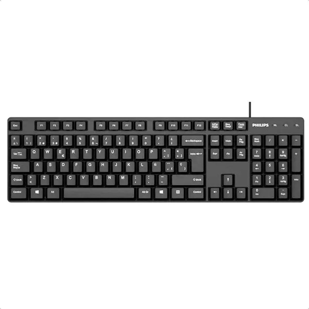 PHILIPS - Teclado con cable USB  Alambrico - Philips