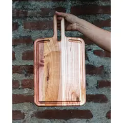 GENERICO - Tabla Madera Nativa - LENGA - Asado - Picoteo - Chacao