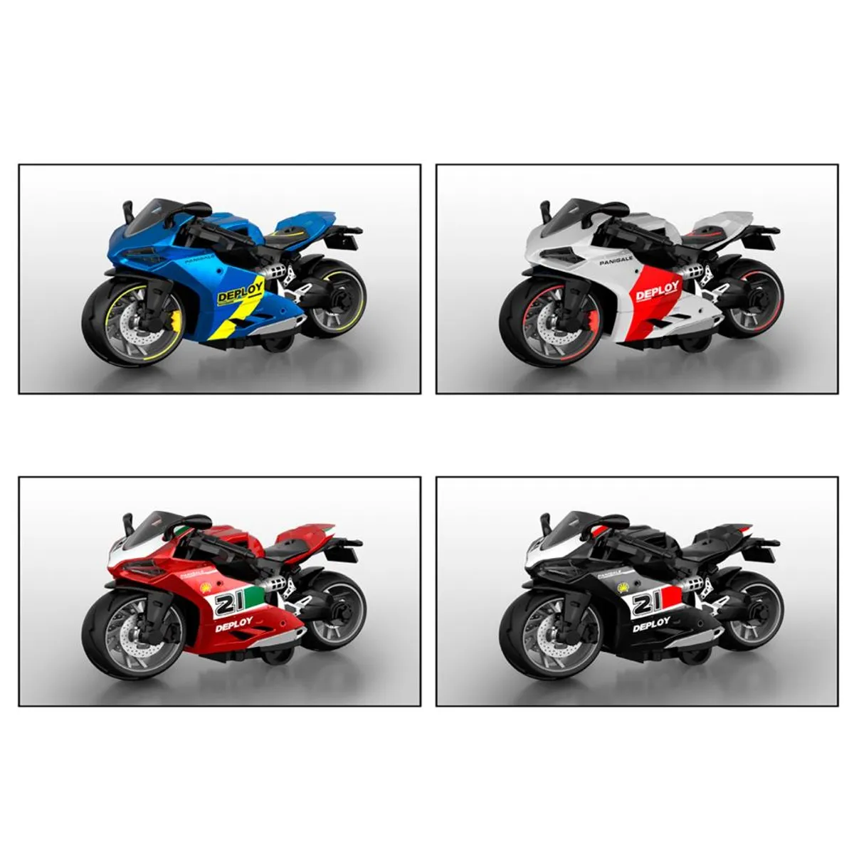 GREEN DOLPHIN - Set Motocicleta ZXY Moto