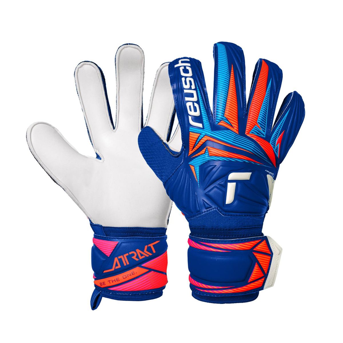 REUSCH - Guante Arquero Reusch Attrakt Solid Azulino GK26