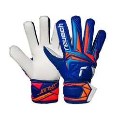 REUSCH - Guante Arquero Attrakt Solid Junior Azulino GK26
