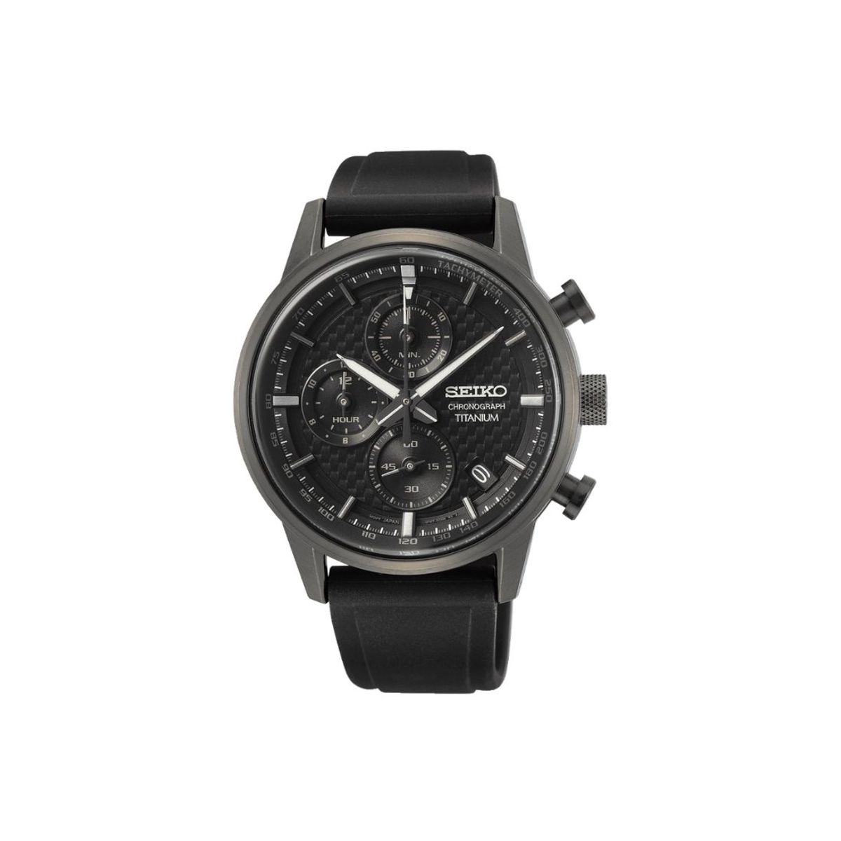 SEIKO - Reloj Hombre Seiko Chronograph Titanio SSB393P1