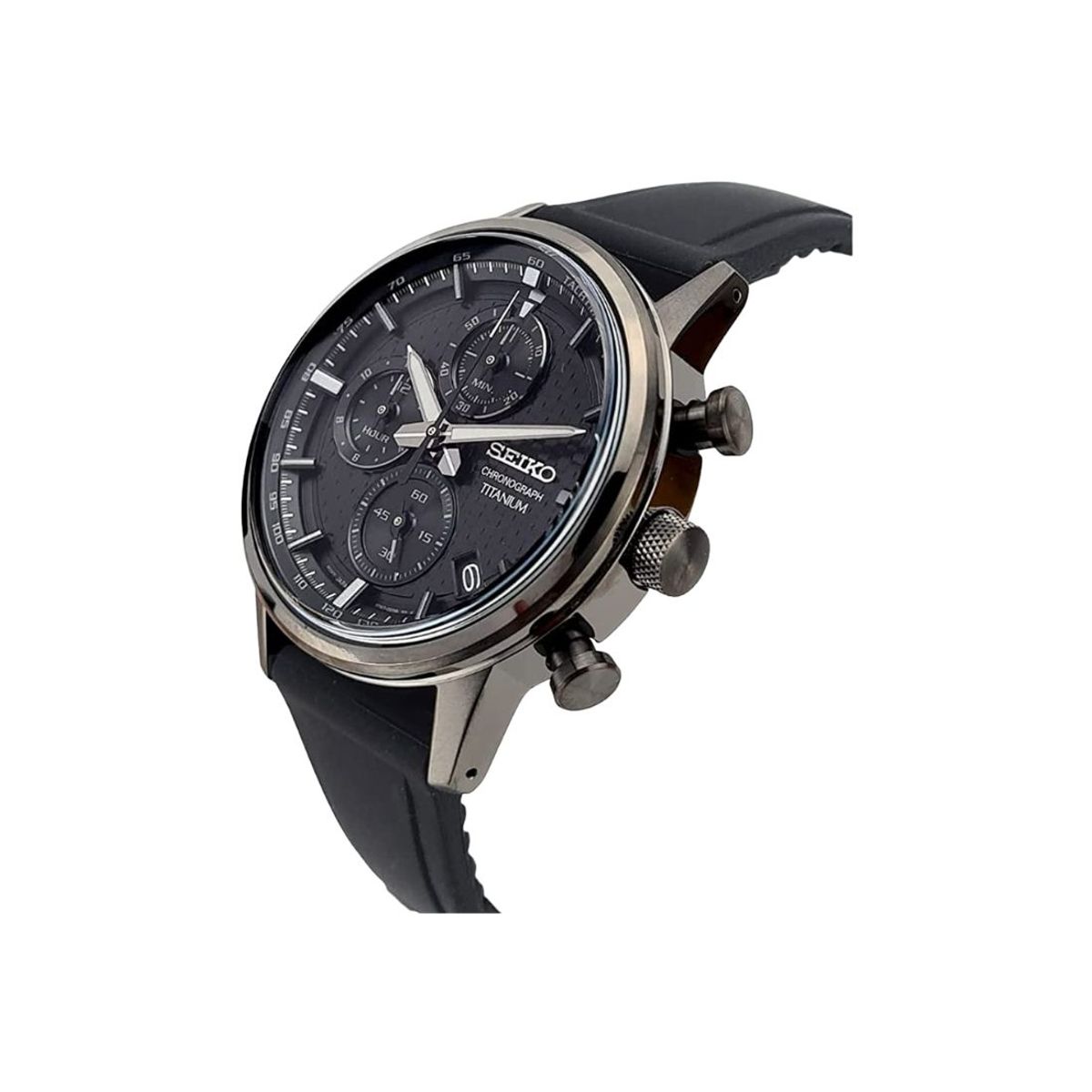 SEIKO - Reloj Hombre Seiko Chronograph Titanio SSB393P1