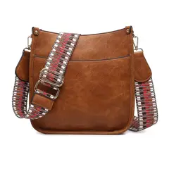 JEN AND CO - Cartera Crossbody Strap Mujer Chloe