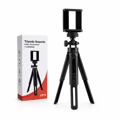 GENERICO - Tripode Ajustable Para Celular Con Rotacion 360 Grados Plus