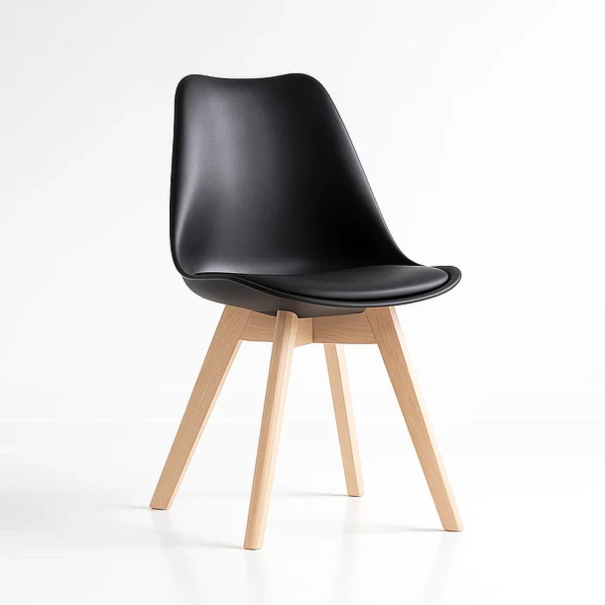 GENERICO - Pack 6 Sillas De Comedor Modelo Tulip