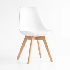 GENERICO - Pack 6 Sillas De Comedor Modelo Tulip