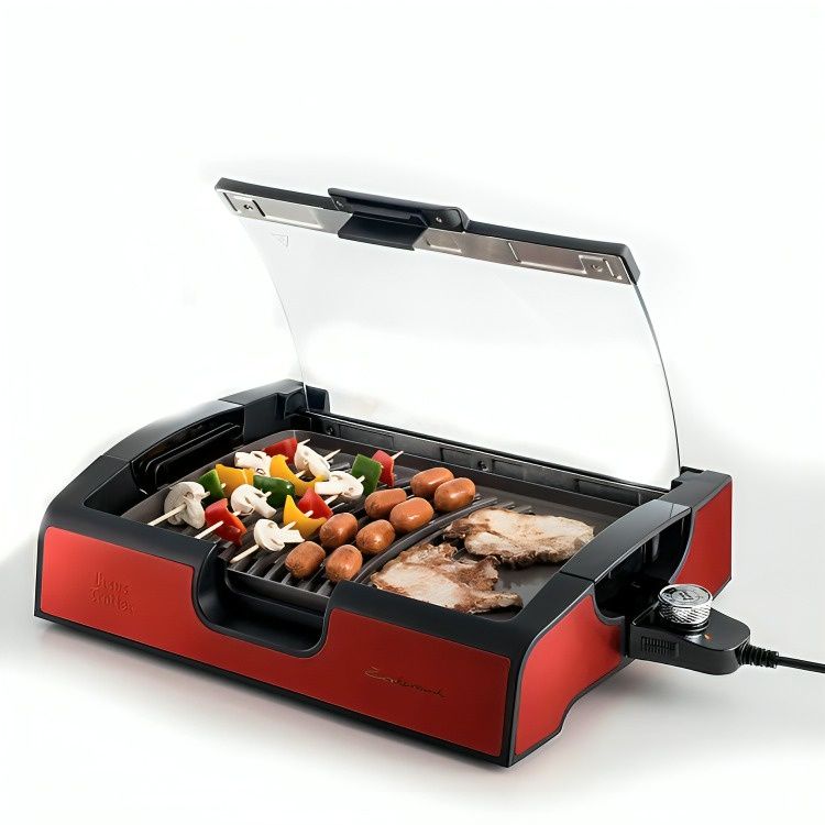 URSUS TROTTER Parrilla Electrica Ut-EcokeramikRed