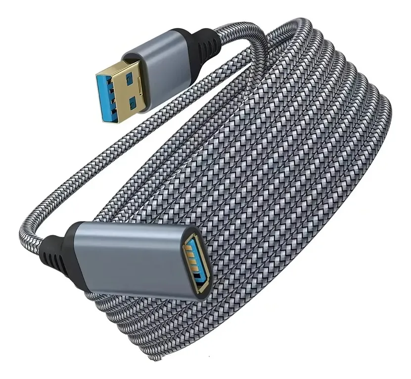 GENERICO Cable Extensión Usb 3.0 Macho Hembra 3mts 5gbs