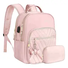 GENERICO - Mochila De Mujer Mochilas Dama Mochila Escolar Beige 36.8l BELUG