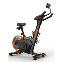 GENERICO - Bicicleta Spinning Magnetica Profesional K12 6 kg Resistencia Magnetica Silenciosa 115 kg LCD
