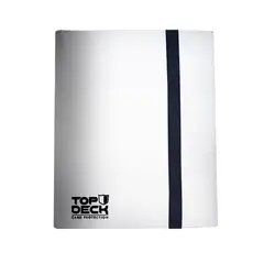 GENERICO - Carpeta Top Deck 9 Pocket White