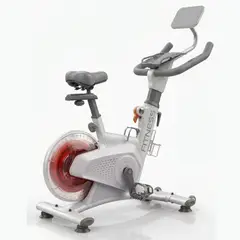GENERICO - Bicicleta Spinning Magnetica Profesional K11 8 kg Resistencia Ajustable Ruedas Transporte