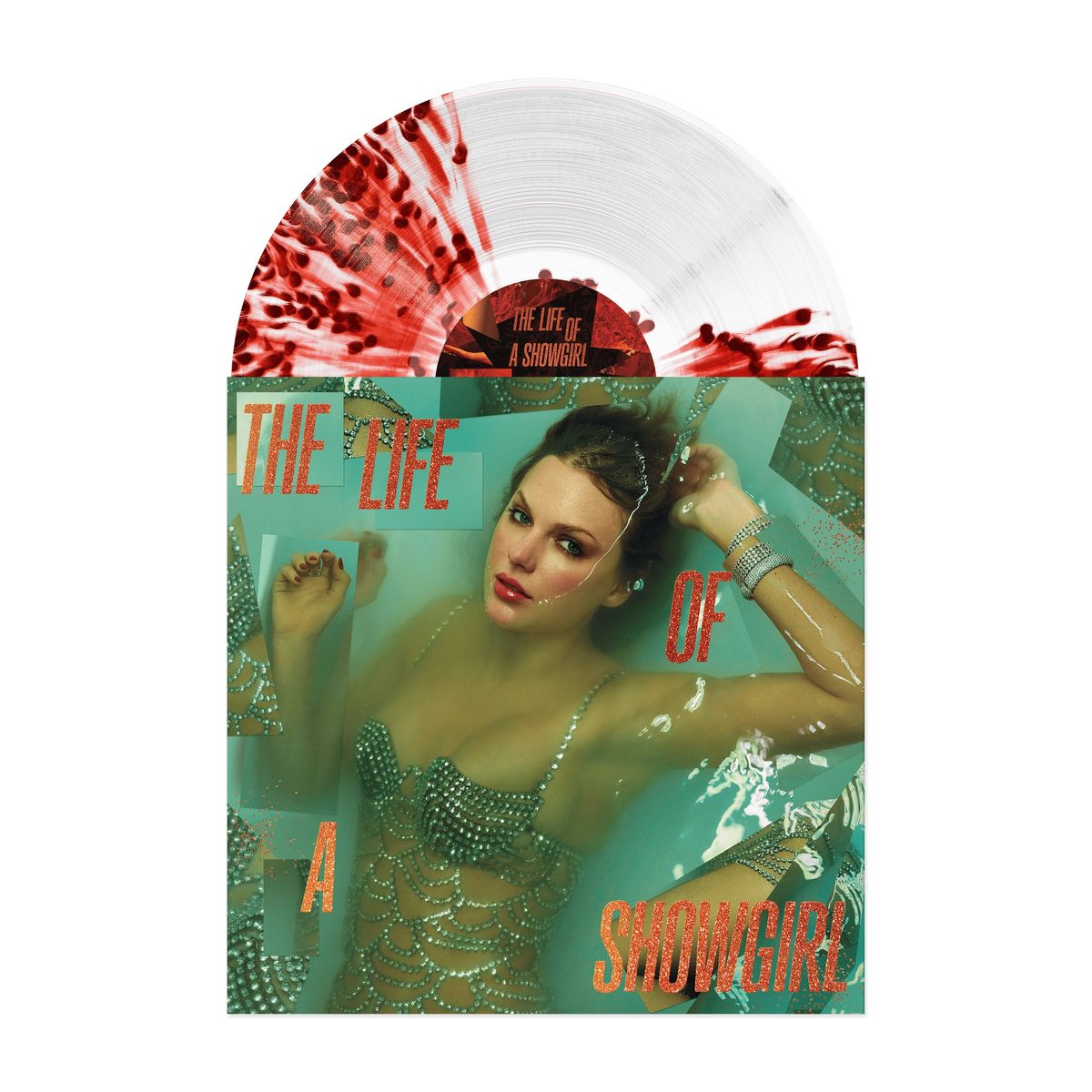 GENERICO - Taylor Swift - The Life of a Showgirl - Vinilo Holiday Collection - Honestly Wild Transparent