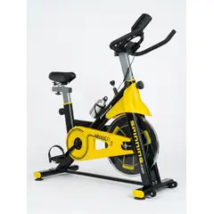GENERICO - Bicicleta Spinning Q3 Pro 6 kg con Monitor LCD y Freno de Emergencia