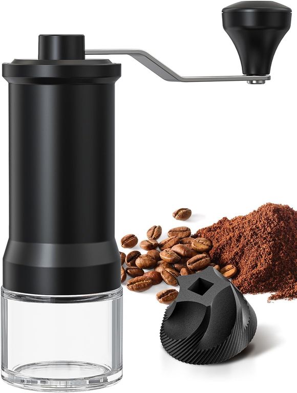 KUANGYE Molinillo De Cafe Manual Moledor Granos Cerámica Portatil